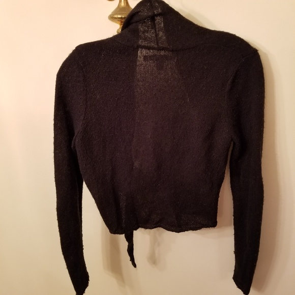 Old Navy Black Tie Sweater - Picture 3 of 3